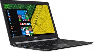 Ноутбук Acer Aspire A517-51G-810T Core i7 8550U/12Gb/1Tb/SSD128Gb/nVidia GeForce Mx150 2Gb/17.3"/IPS/FHD (1920x1080)/Windows 10 Home/black/WiFi/BT/Cam/3220mAh