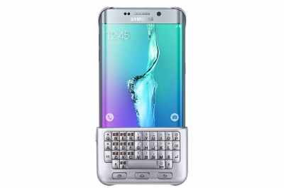 Чехол-клавиатура Samsung для Samsung Galaxy S6 Edge Plus Keyboard Cover серебристый (EJ-CG928RSEGRU)