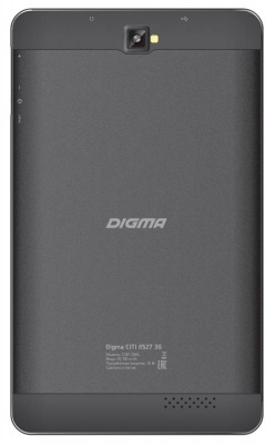 Планшет Digma CITI 8527 4G MTK8735W (1.3) 4C/RAM2Gb/ROM16Gb 8" IPS 1920x1200/3G/4G/Android 7.0/черный/8Mpix/5Mpix/BT/GPS/WiFi/Touch/microSD 64Gb/minUSB/4000mAh