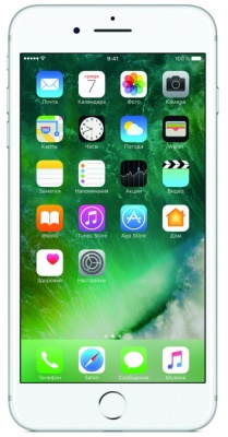 Смартфон Apple MNQN2RU/A iPhone 7 Plus 32Gb серебристый моноблок 3G 4G 1Sim 5.5" 1080x1920 iPhone iOS 10 12Mpix WiFi NFC GSM900/1800 GSM1900 TouchSc Ptotect MP3 A-GPS
