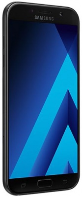 Смартфон Samsung SM-A720F Galaxy A7 (2017) 32Gb 3Gb черный моноблок 3G 4G 2Sim 5.7" 1080x1920 Android 5.1 16Mpix 802.11abgnac NFC GPS GSM900/1800 GSM1900 TouchSc Ptotect MP3 microSD max256Gb