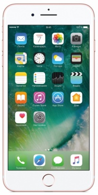 Смартфон Apple MNQQ2RU/A iPhone 7 Plus 32Gb розовое золото моноблок 3G 4G 1Sim 5.5" 1080x1920 iPhone iOS 10 12Mpix WiFi NFC GSM900/1800 GSM1900 TouchSc Ptotect MP3 A-GPS
