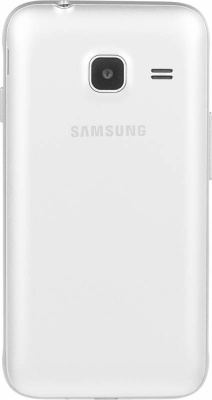 Смартфон Samsung SM-J105 Galaxy J1 mini (2016) 8Gb 1Gb белый моноблок 3G 2Sim 4" 480x800 Android 5.1 5Mpix WiFi BT GPS GSM900/1800 GSM1900 TouchSc MP3 FM microSD max128Gb