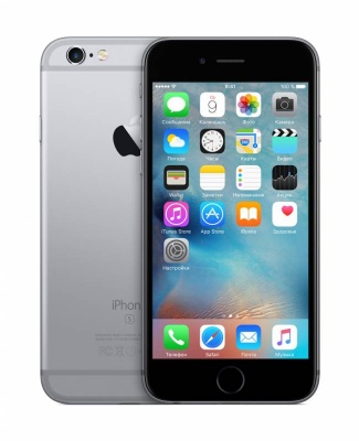 Смартфон Apple MKQT2RU/A iPhone 6s 128Gb серый моноблок 3G 4G 1Sim 4.7" 750x1334 iPhone iOS 9 12Mpix WiFi GSM900/1800 GSM1900 TouchSc MP3 A-GPS