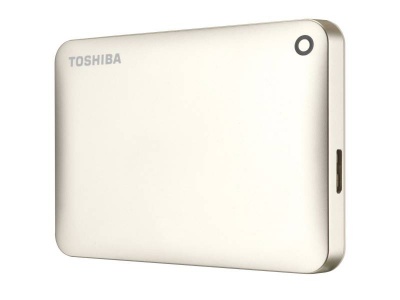 Жесткий диск Toshiba USB 3.0 3Tb HDTC830EC3CA Canvio Connect II 2.5" золотистый