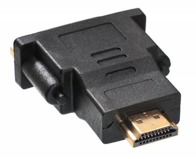Переходник Buro HDMI-19M-DVI-D(F)-ADPT DVI (f) HDMI (m) черный