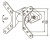 Кронштейн для телевизора Kromax DIX-1 серый 15"-26" макс.15кг настенный поворот и наклон