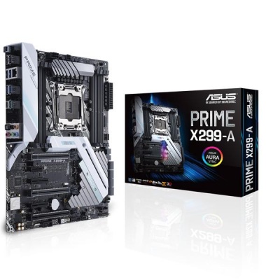 Материнская плата Asus PRIME X299-A Soc-2066 Intel X299 8xDDR4 ATX AC`97 8ch(7.1) GbLAN RAID