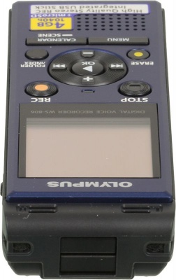 Диктофон Цифровой Olympus WS-806 + microphone ME-51S 4Gb синий