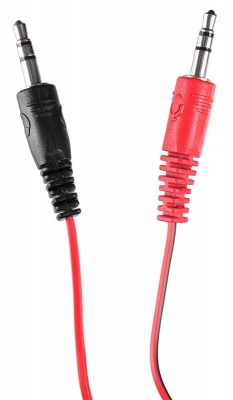 Наушники с микрофоном Oklick HS-M150 черный/красный 2м накладные оголовье (NO-003N)