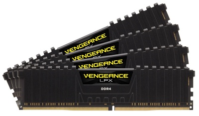 Память DDR4 4x8Gb 2666MHz Corsair CMK32GX4M4A2666C16 RTL PC4-21300 CL16 DIMM 288-pin 1.2В