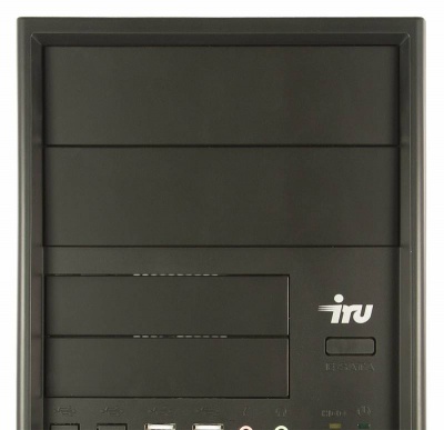 ПК IRU Office 110 MT Cel J1800 (2.41)/4Gb/500Gb 7.2k/HDG/Windows 10 Professional 64/GbitEth/350W/черный