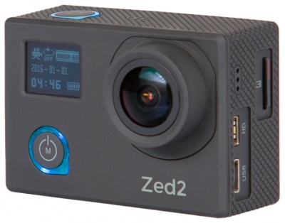 Экшн-камера AC Robin ZED2 1xExmor R CMOS 12Mpix черный