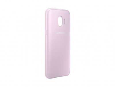 Чехол (клип-кейс) Samsung для Samsung Galaxy J2 (2018) Dual Layer Cove розовый (EF-PJ250CPEGRU)