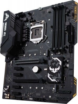 Материнская плата Asus TUF H370-PRO GAMING Soc-1151v2 Intel H370 4xDDR4 ATX AC`97 8ch(7.1) GbLAN RAID+DVI+HDMI+DP