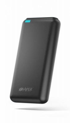 Мобильный аккумулятор Hiper SP20000 Li-Ion 20000mAh 2.1A+1A черный 2xUSB