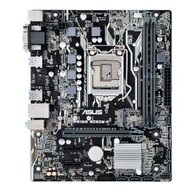 Материнская плата Asus PRIME B250M-K Soc-1151 Intel B250 2xDDR4 mATX AC`97 8ch(7.1) GbLAN+VGA+DVI