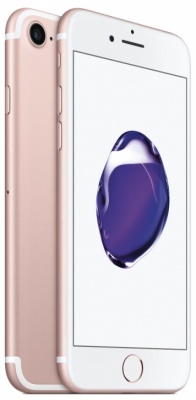 Смартфон Apple MN912RU/A iPhone 7 32Gb розовое золото моноблок 3G 4G 1Sim 4.7" 750x1334 iPhone iOS 10 12Mpix WiFi NFC GSM900/1800 GSM1900 TouchSc Ptotect MP3 A-GPS