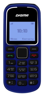 Мобильный телефон Digma Linx A105 2G 32Mb черный моноблок 1Sim 1.44" 98x68 GSM900/1800