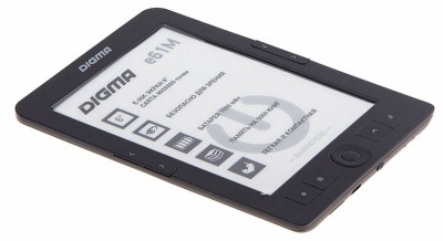 Электронная книга Digma E61M 6" E-Ink Carta 800x600 600MHz/4Gb/microSDHC черный