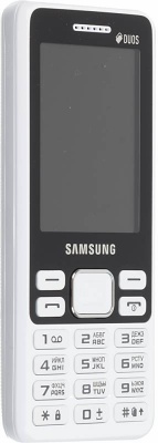Мобильный телефон Samsung SM-B350E Duos белый моноблок 2Sim 2.4" 240x320 2Mpix BT GSM900/1800 MP3 FM microSDHC max16Gb