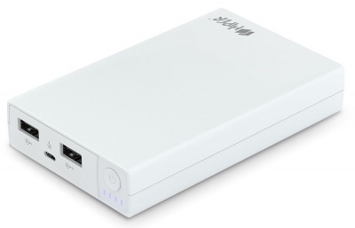 Мобильный аккумулятор Hiper RP11000 Li-Ion 11000mAh 2.1A+1A белый 2xUSB