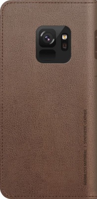 Чехол (флип-кейс) Samsung для Samsung Galaxy S9 KDLAB Inc Mustang Diary коричневый (GP-G960KDCFAID)