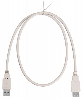 Кабель-удлинитель Buro USB2.0-AM-AF-0,75M USB A(m) USB A(f) 0.75м белый