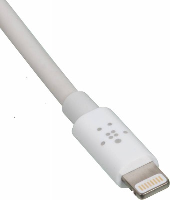 Кабель Belkin F8J170DS3M-APL Lightning (m) USB A(m) 3м белый
