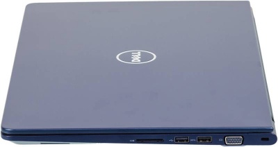 Ноутбук Dell Vostro 5568 Core i5 7200U/4Gb/1Tb/nVidia GeForce 940MX 2Gb/15.6"/HD (1366x768)/Windows 10 Home 64/dk.blue/WiFi/BT/Cam