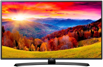 Телевизор LED LG 49" 49LH604V черный/FULL HD/50Hz/DVB-T2/DVB-C/DVB-S2/USB/WiFi/Smart TV (RUS)
