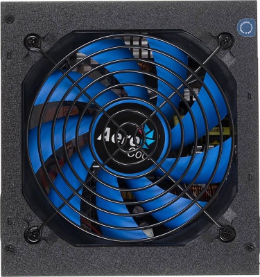 Блок питания Aerocool ATX 650W Hero 675 80+ bronze (24+4+4pin) APFC 120mm fan blue LED 6xSATA RTL
