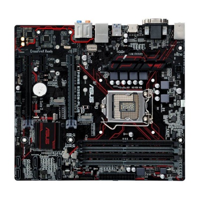 Материнская плата Asus PRIME B250M-PLUS Soc-1151 Intel B250 4xDDR4 mATX AC`97 8ch(7.1) GbLAN+VGA+DVI+HDMI