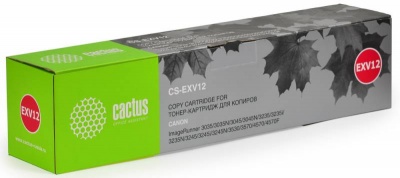 Тонер Картридж Cactus CS-EXV12 черный (24000стр.) для Canon IR3035/3045/3530