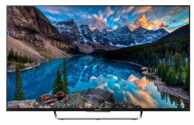 Телевизор LED Sony 50" KDL50W808CBR2 BRAVIA черный/серебристый/FULL HD/1000Hz/DVB-T/DVB-T2/DVB-C/DVB-S/DVB-S2/3D/USB/WiFi/Smart TV (RUS)