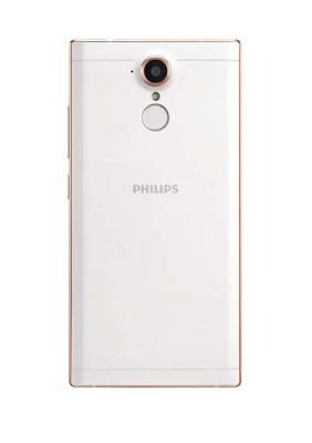 Смартфон Philips X586 16Gb 2Gb белый/шампань моноблок 3G 4G 2Sim 5" 720x1280 Android 6.0 13Mpix 802.11bgn BT GPS GSM900/1800 GSM1900 TouchSc MP3 A-GPS microSD max128Gb