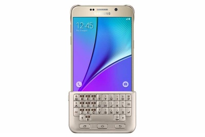 Чехол-клавиатура Samsung для Samsung Galaxy Note 5 золотистый (EJ-CN920RFEGRU)