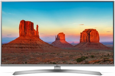 Телевизор LED LG 55" 55UK7500PLC титан/Ultra HD/100Hz/DVB-T2/DVB-C/DVB-S2/USB/WiFi/Smart TV (RUS)