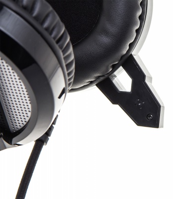 Наушники с микрофоном Oklick HS-L450G ARROW черный 2.2м мониторы оголовье (HS-L450G)
