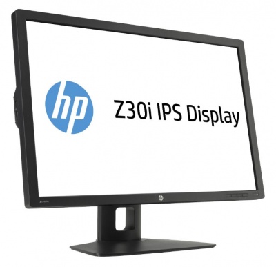 Монитор HP 30" Z30i черный IPS LED 16:10 DVI HDMI полуматовая Pivot 350cd 178гр/178гр 2560x1600 D-Sub DisplayPort FHD USB 9.96кг