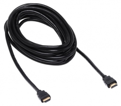 Кабель аудио-видео Buro HDMI (m)/HDMI (m) 5м. Позолоченные контакты черный (BHP RET HDMI50-2)