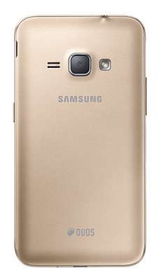 Смартфон Samsung SM-J120F Galaxy J1 (2016) 8Gb 1Gb золотистый моноблок 3G 4G 2Sim 4.5" 480x800 Android 5.1 5Mpix WiFi GPS GSM900/1800 GSM1900 TouchSc MP3 FM microSD max128Gb