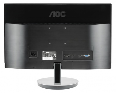 Монитор AOC 23" Value Line I2369VM(00/01) серебристый/черный IPS LED 16:9 HDMI M/M 1000:1 250cd 1920x1080 D-Sub DisplayPort FHD 5кг