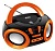 Аудиомагнитола Hyundai H-PCD120 черный/оранжевый 4Вт/CD/CDRW/MP3/FM(dig)/USB