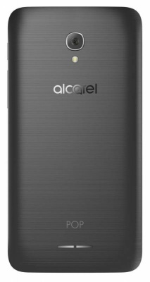 Смартфон Alcatel 5056D Pop 4 Plus 16Gb темно-серый моноблок 3G 4G 2Sim 5.5" 720x1280 Android 6.0 8Mpix 802.11bgn BT GPS GSM900/1800 GSM1900 MP3 FM A-GPS microSD max32Gb