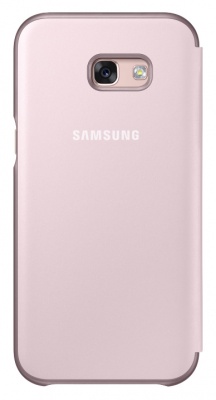 Чехол (флип-кейс) Samsung для Samsung Galaxy A5 (2017) Neon Flip Cover розовый (EF-FA520PPEGRU)