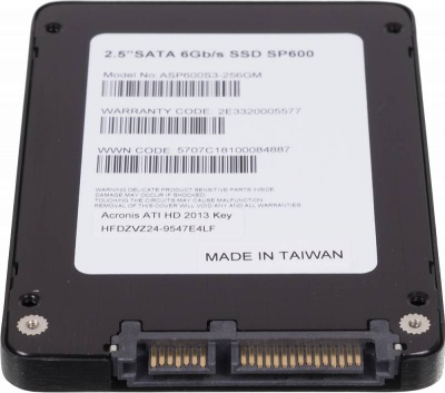 Накопитель SSD A-Data SATA III 256Gb ASP600S3-256GM-C Premier Pro SP600 2.5"