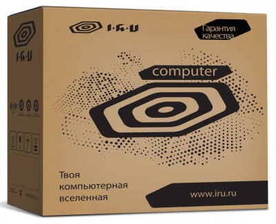 ПК IRU Office 311 MT i3 6100 (3.7)/8Gb/1Tb 7.2k/HDG530/DVDRW/Windows 10 Professional 64/GbitEth/400W/клавиатура/мышь/черный