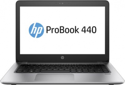 Ноутбук HP ProBook 440 G4 Core i3 7100U/4Gb/SSD128Gb/Intel HD Graphics 620/14"/SVA/FHD (1920x1080)/Windows 10 Professional 64/silver/WiFi/BT/Cam