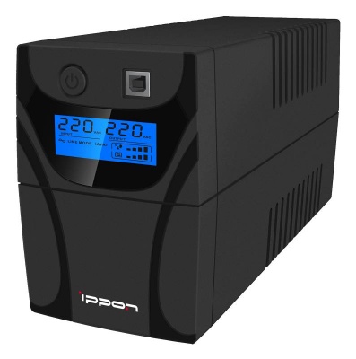 Источник бесперебойного питания Ippon Back Power Pro LCD 600 360Вт 600ВА черный